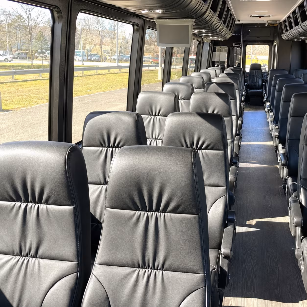35 passenger minibus interior
