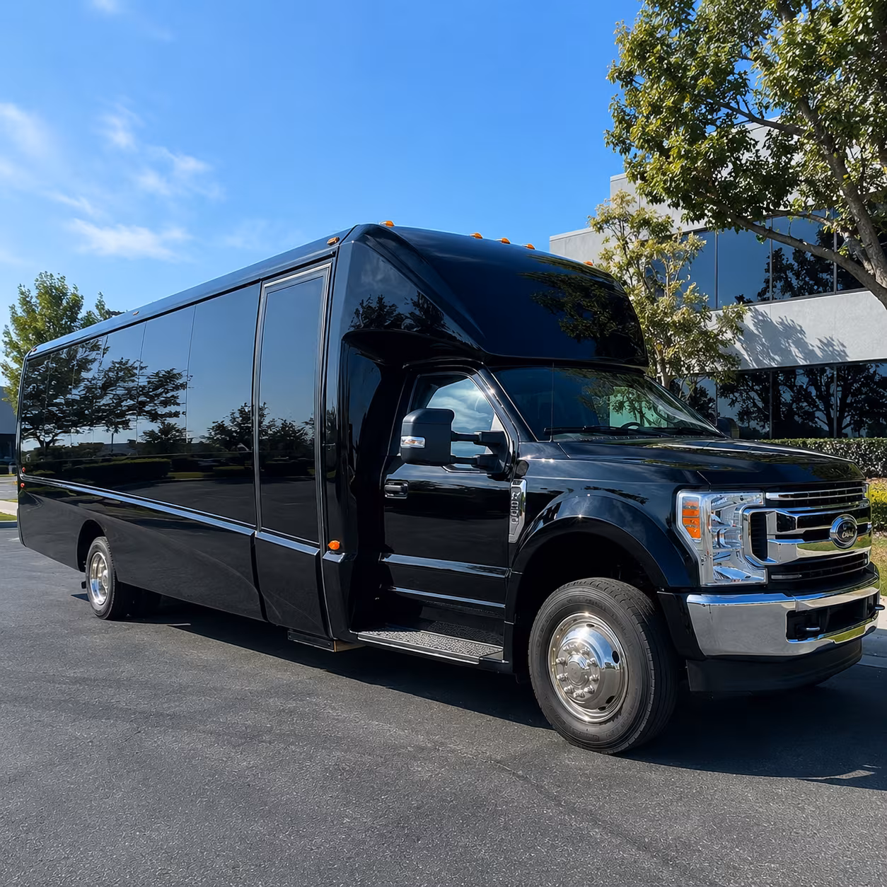 after prom transportation buses in cedar park texas