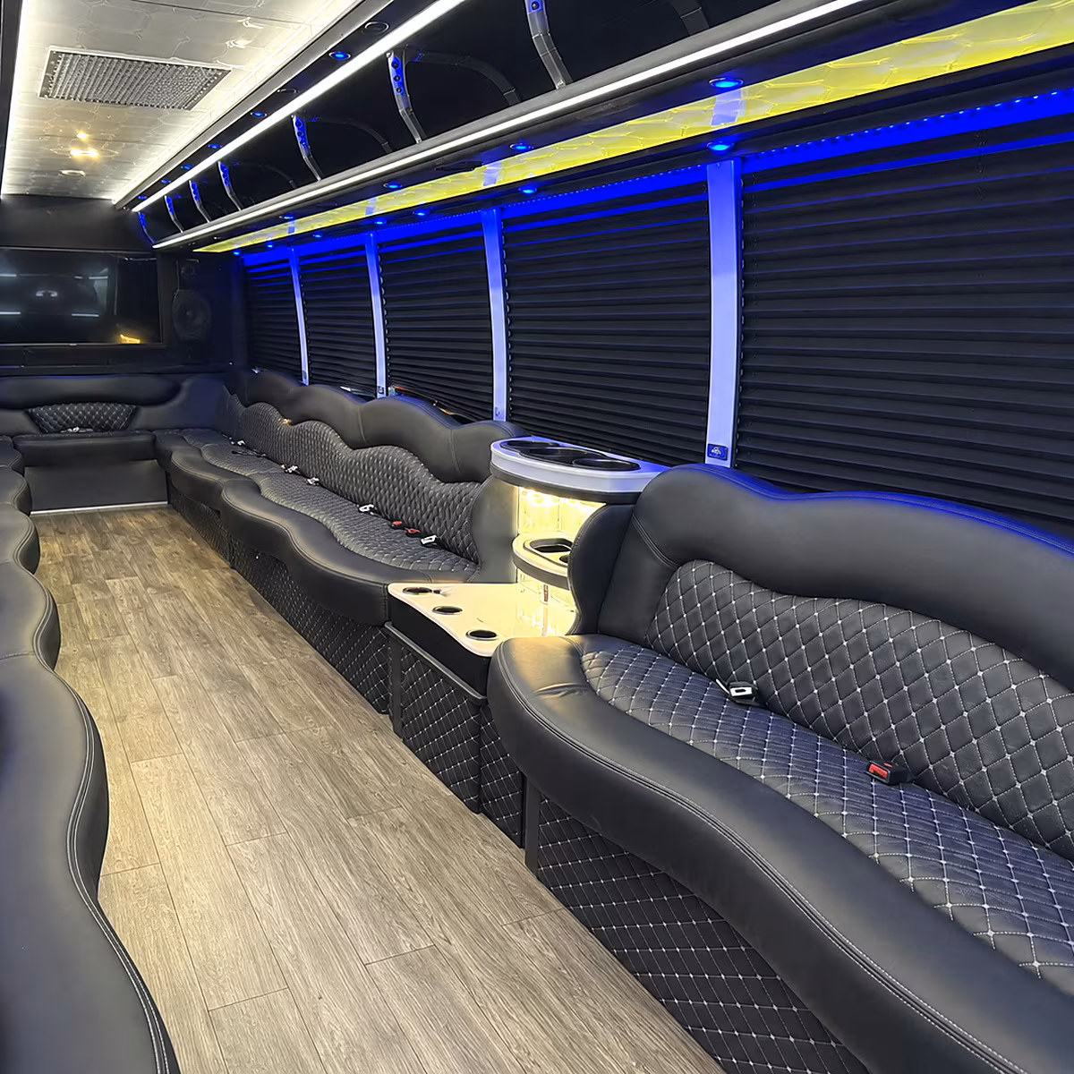 cedar park party bus inside
