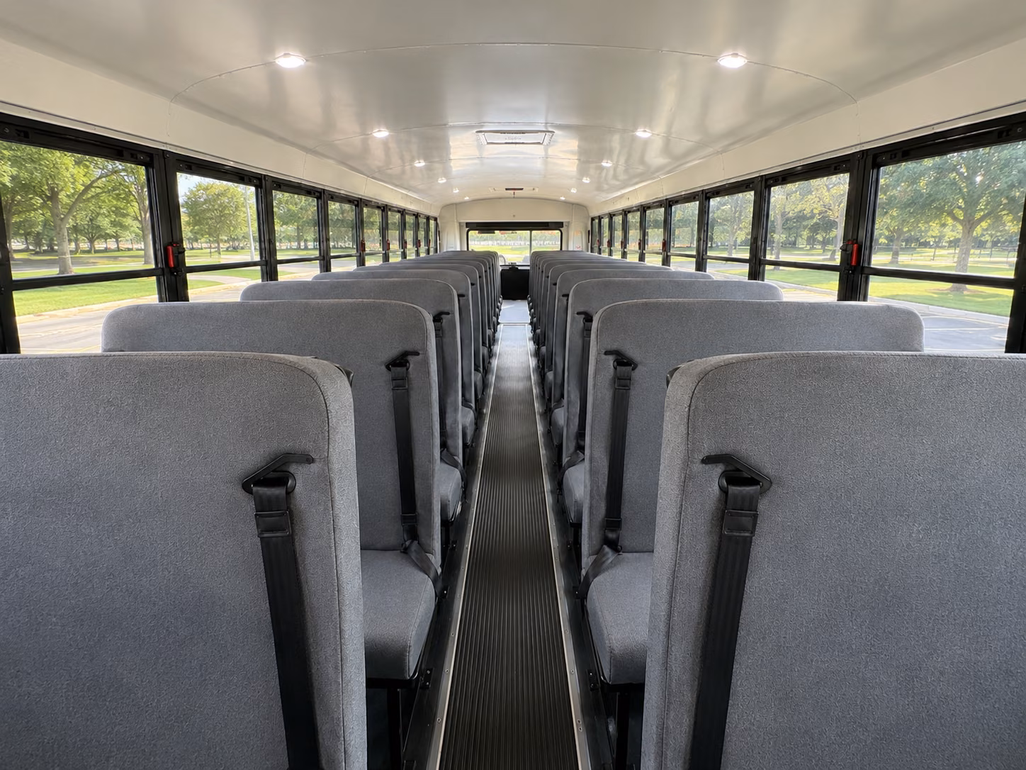 cedar park school bus inside