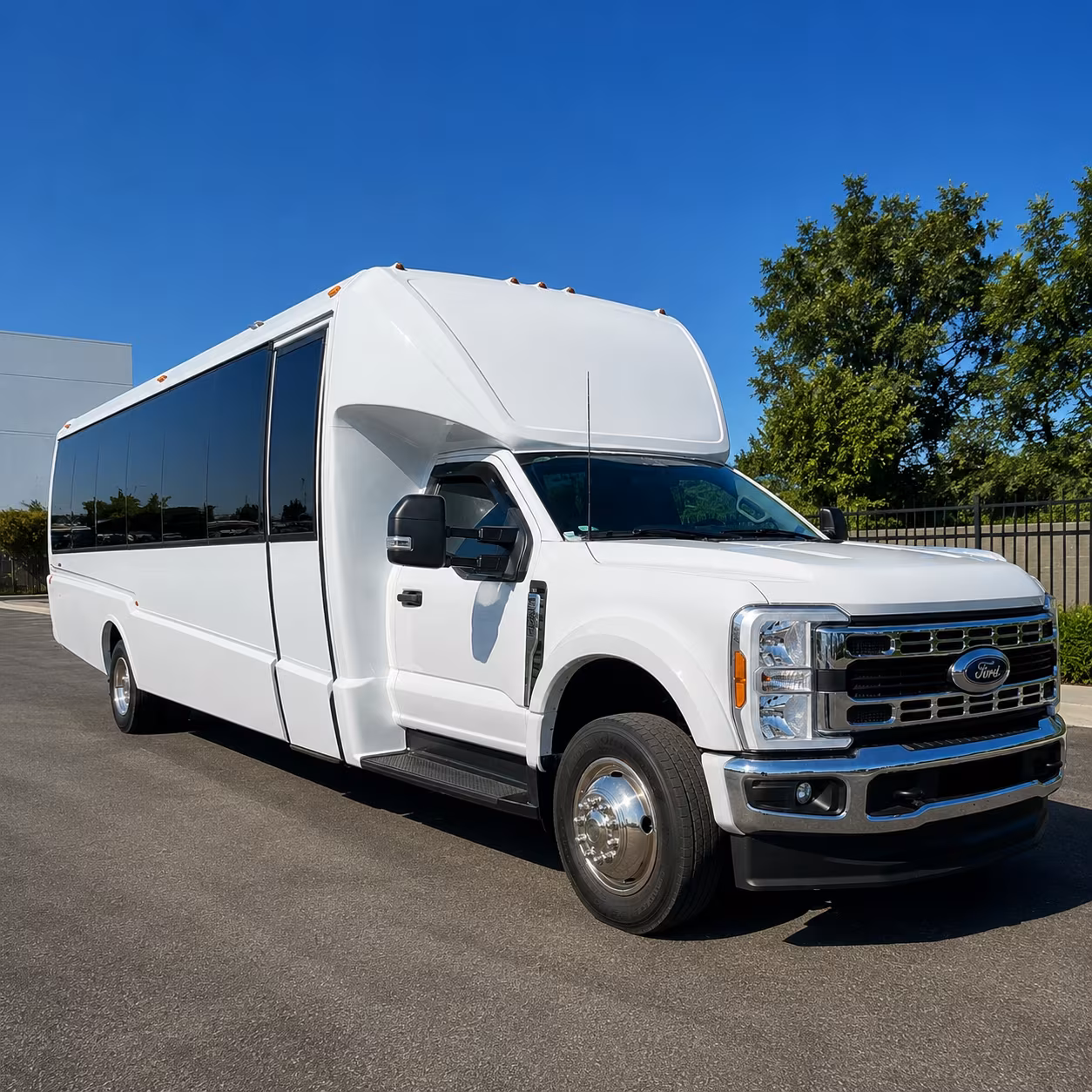 employee shuttle buses for cedar park tech campuses and office parks