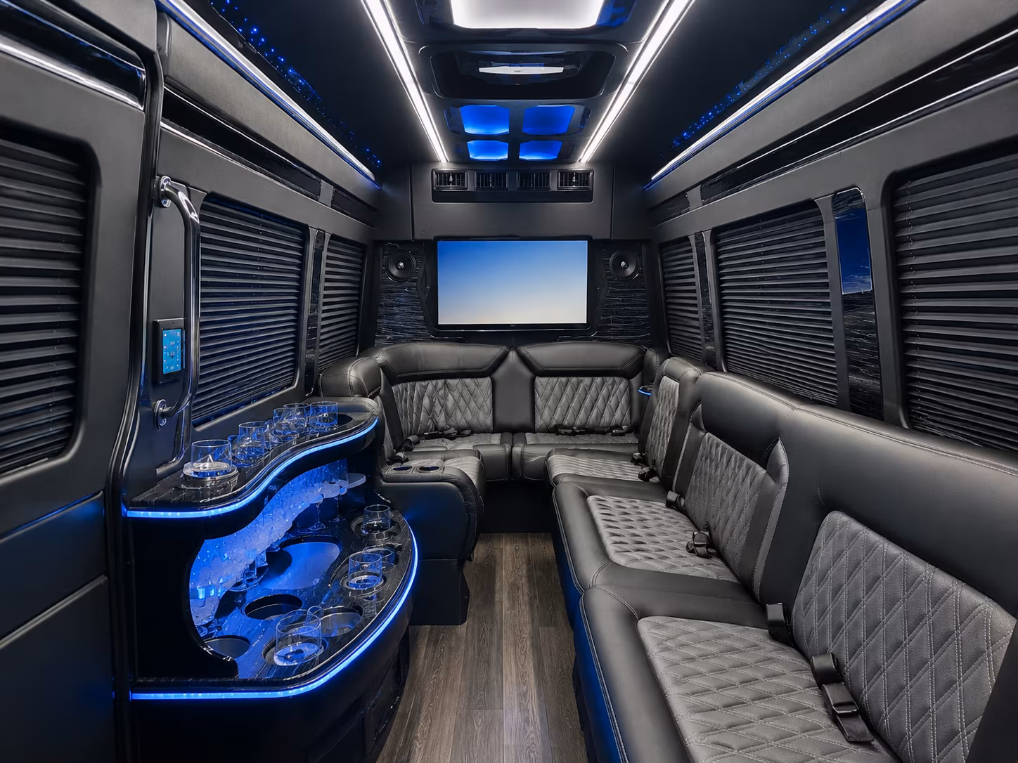 prom night dinner and venue transportation around cedar park