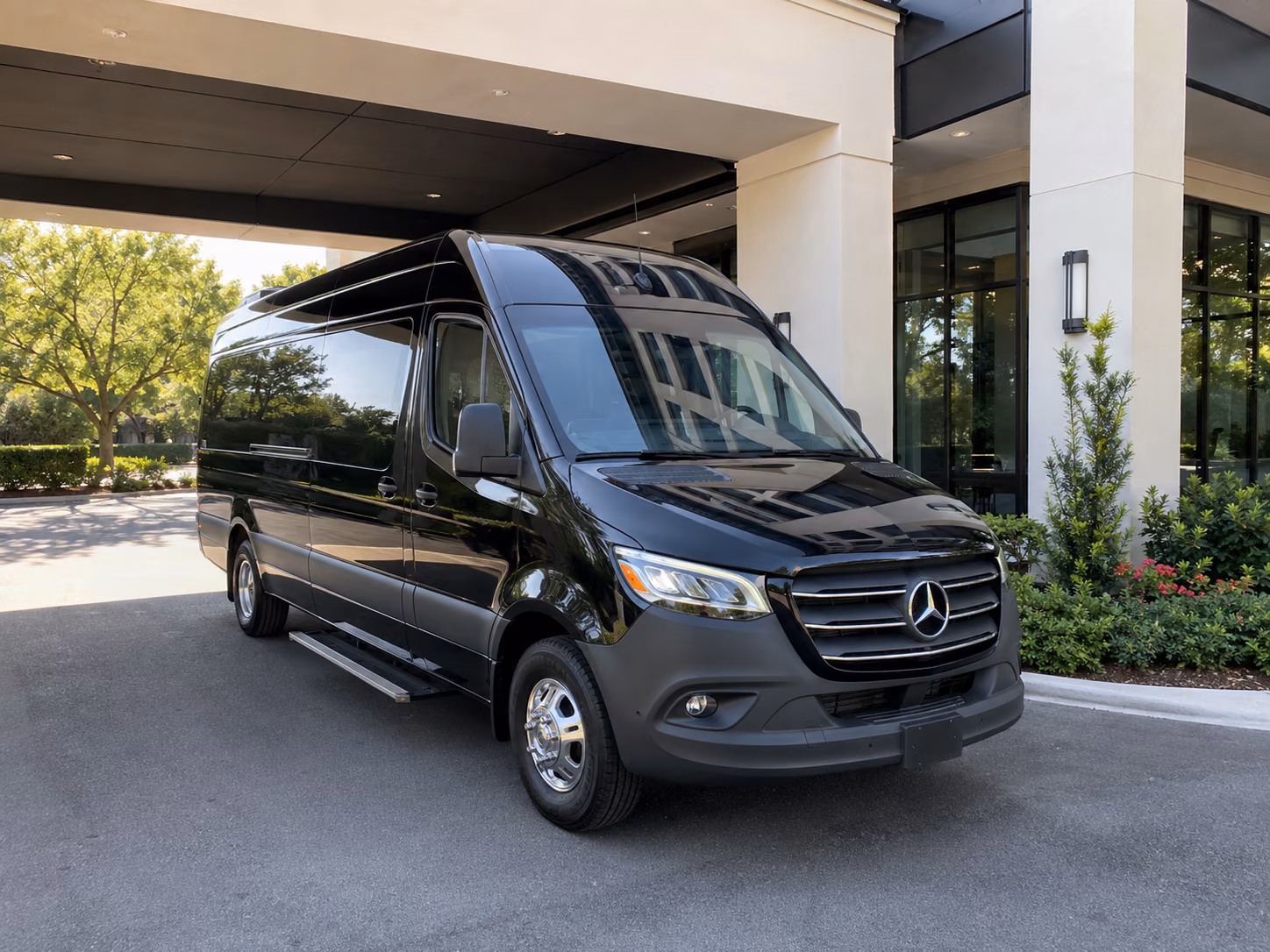 sprinter van and minibus rentals for small group winery tours near cedar park
